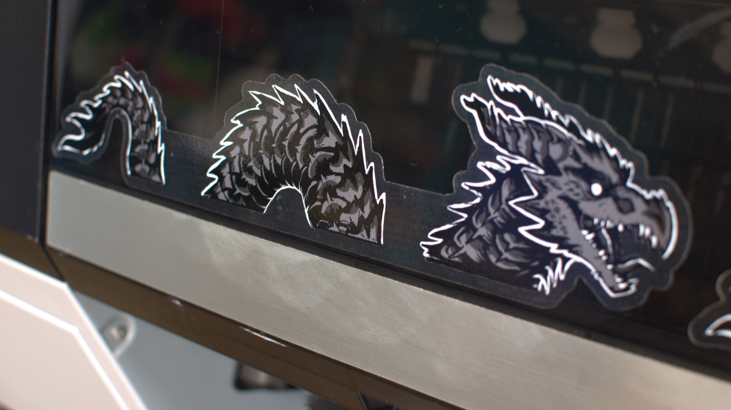 Wyrm Peeker Sticker