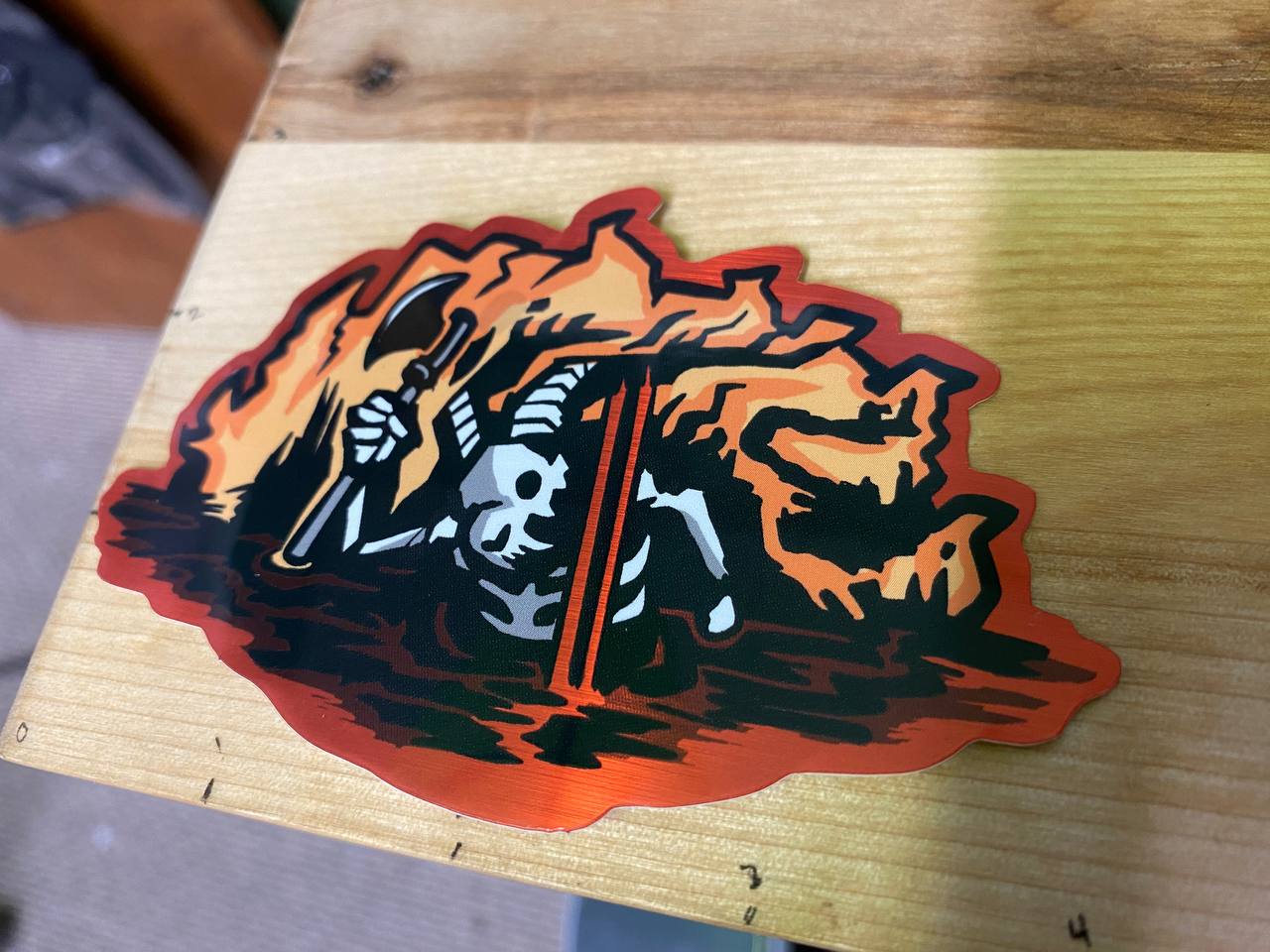 Hellfire Sticker
