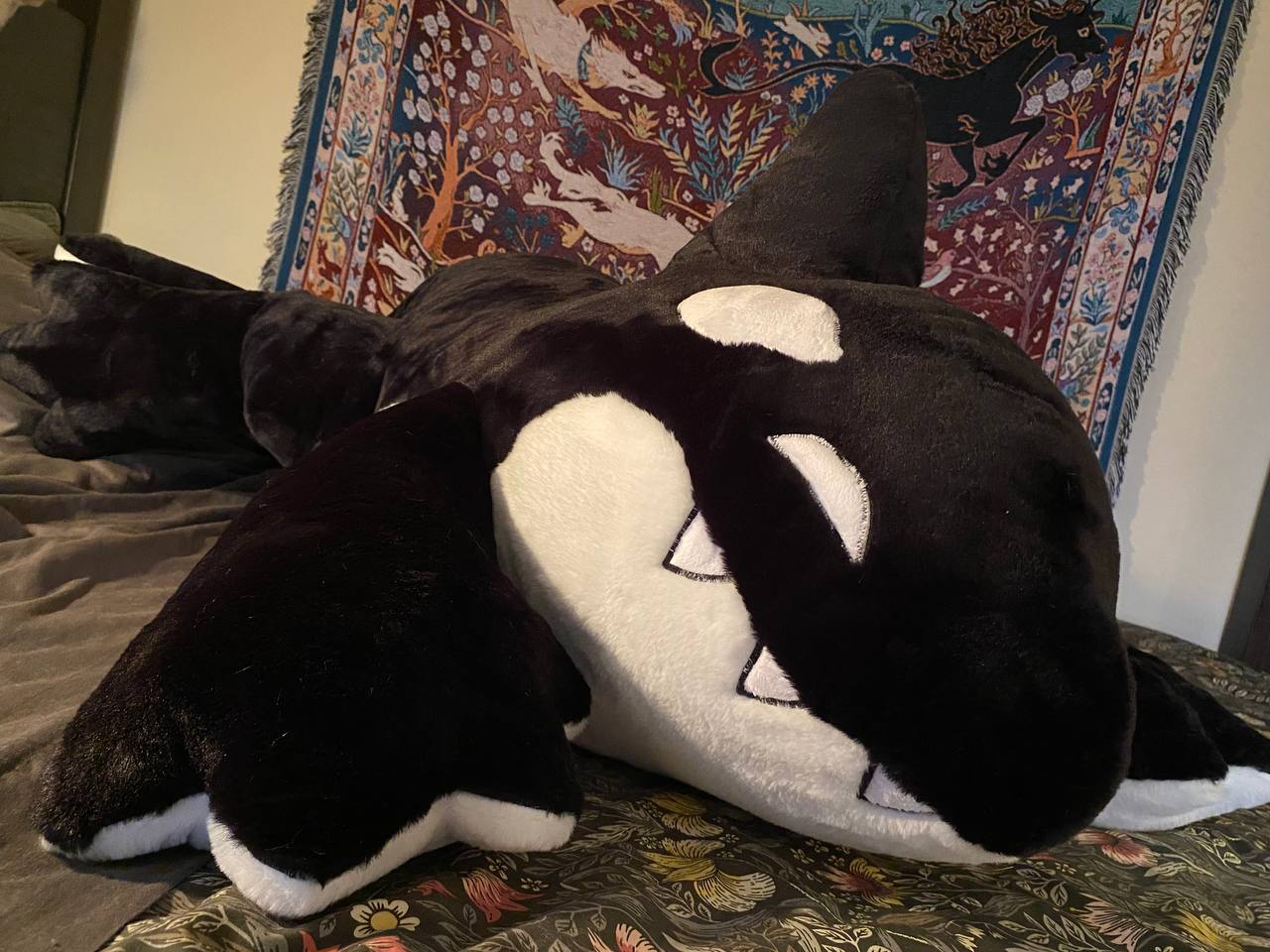 Orca Doll Seaworld Orca Stuffed Animal Large Orca Creature