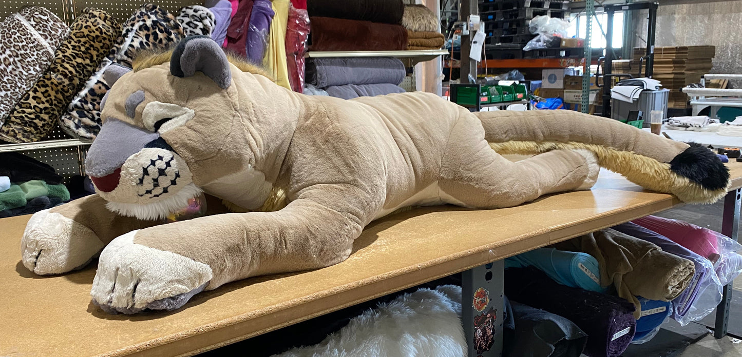 GIANT Big Cat Plush- Made to Order