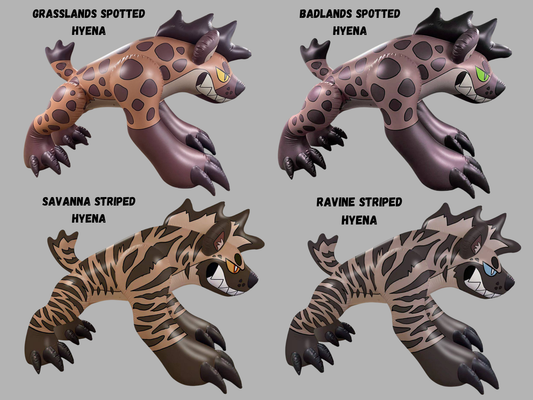 Standing Hyena 2.5 Meter Inflatable Toy -PREORDER