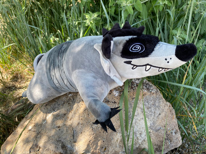 Weighted Roadkill Raccoon Plush