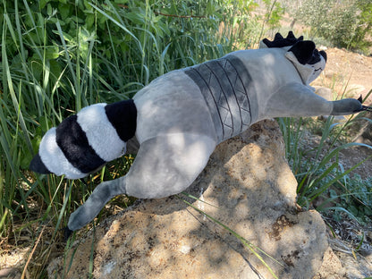Weighted Roadkill Raccoon Plush