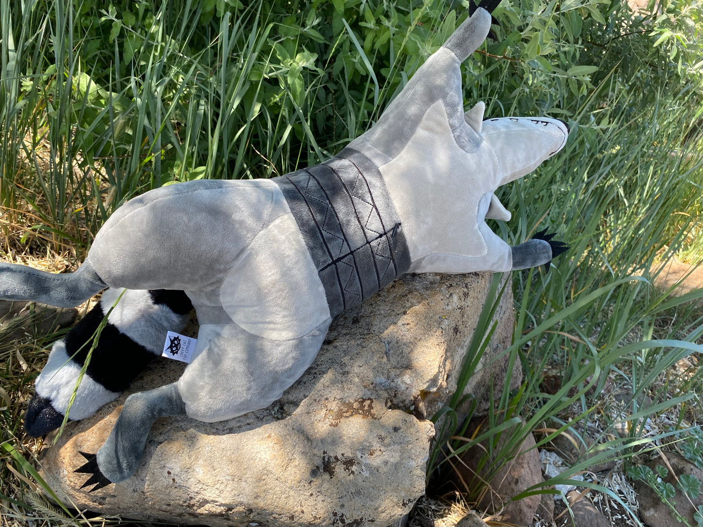 Weighted Roadkill Raccoon Plush