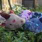 Sleepy Time Dragon - Dusty Red - PRE-ORDER