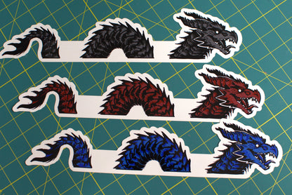 Wyrm Peeker Sticker