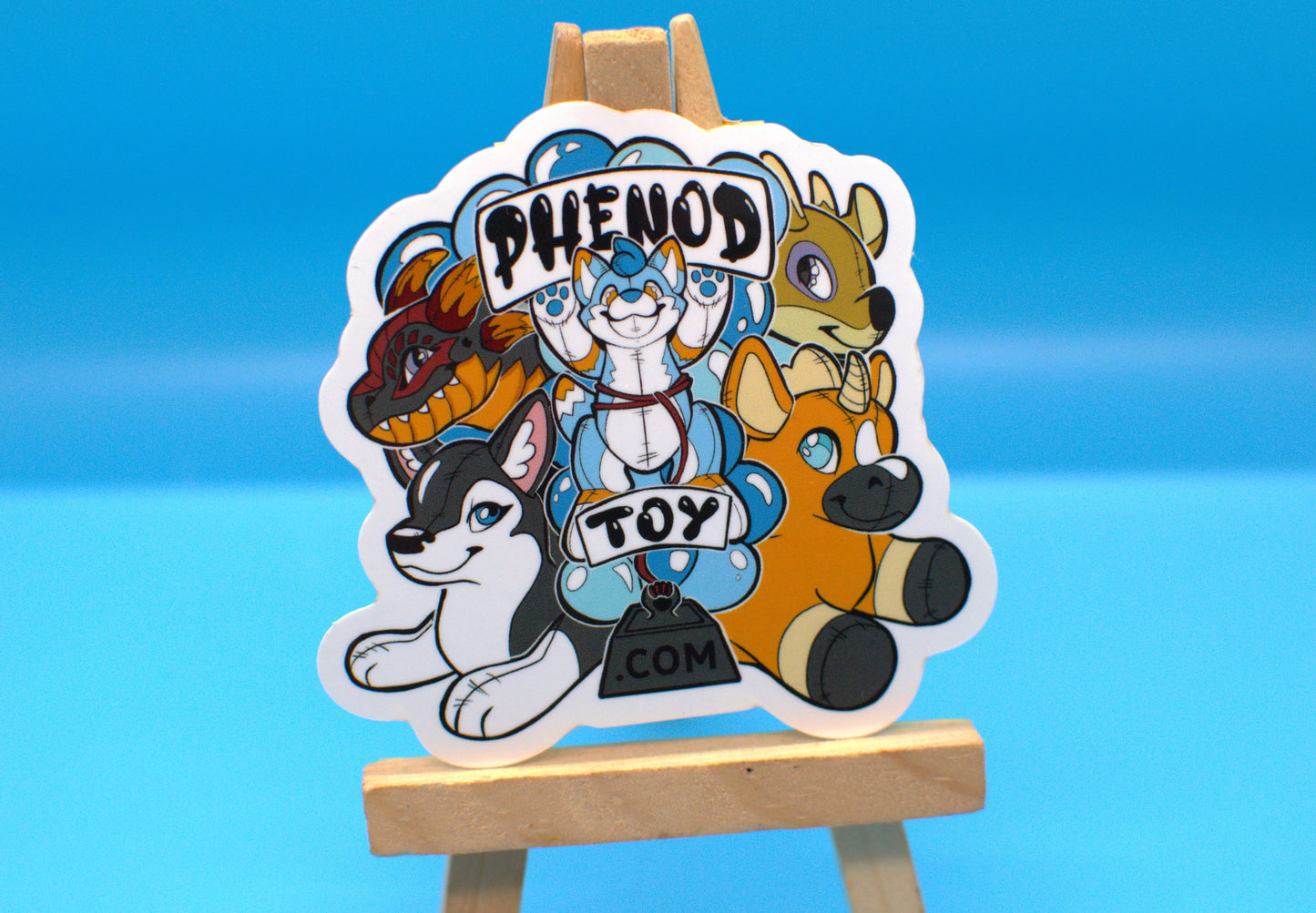 Phenod Toy Sticker