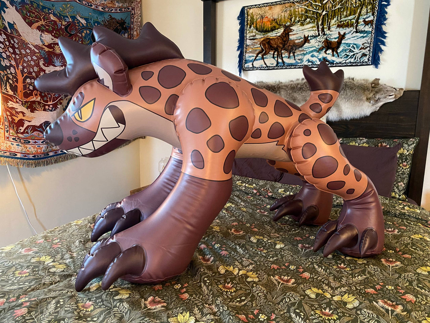 Small Standing Hyena Inflatable -PREORDER