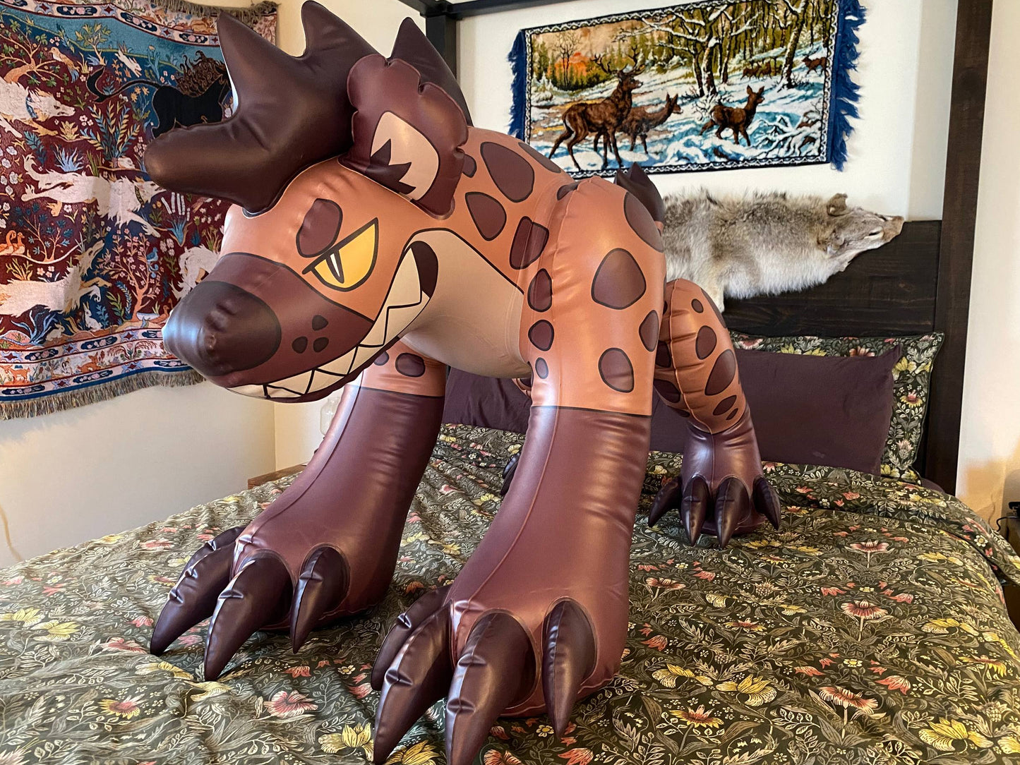 Small Standing Hyena Inflatable -PREORDER