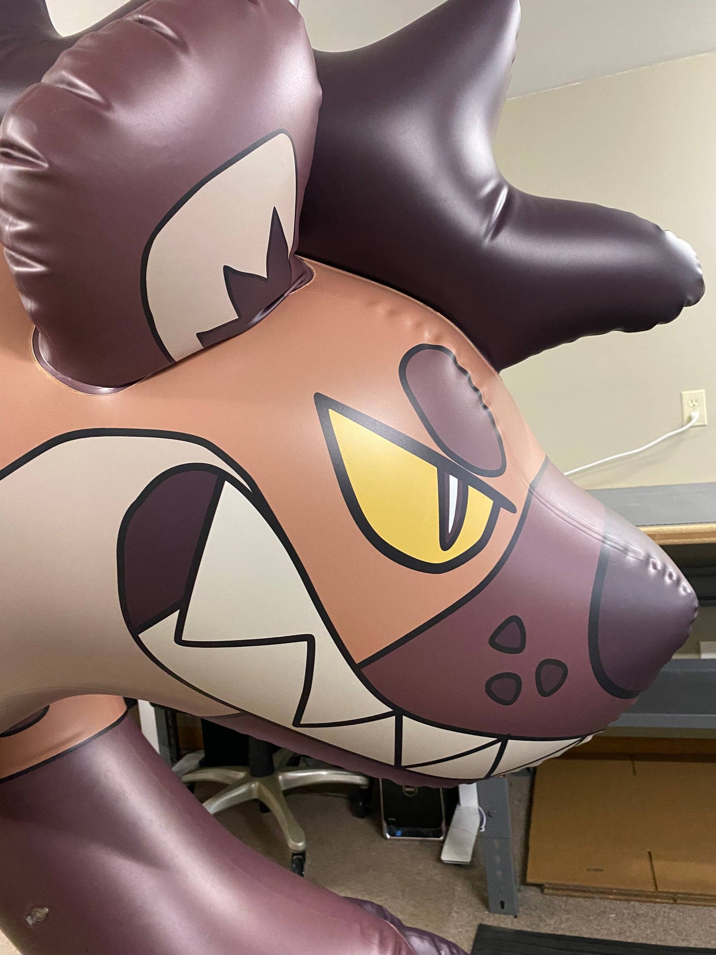 Standing Hyena 2.5 Meter Inflatable Toy -PREORDER