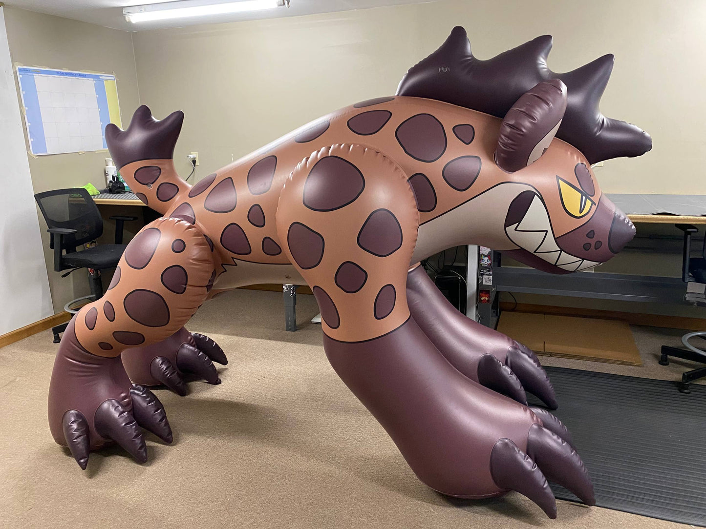 Standing Hyena 2.5 Meter Inflatable Toy -PREORDER