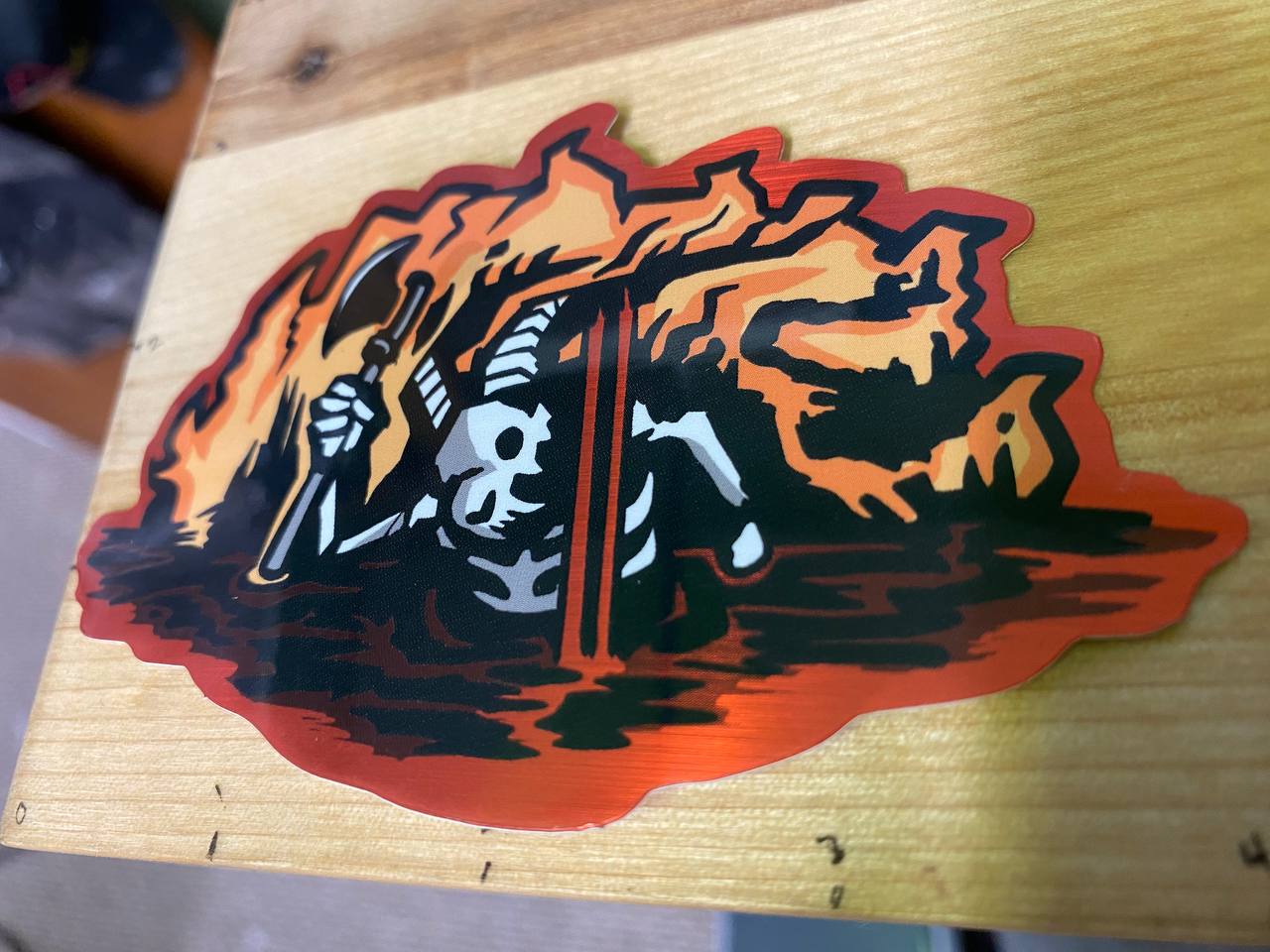 Hellfire Sticker