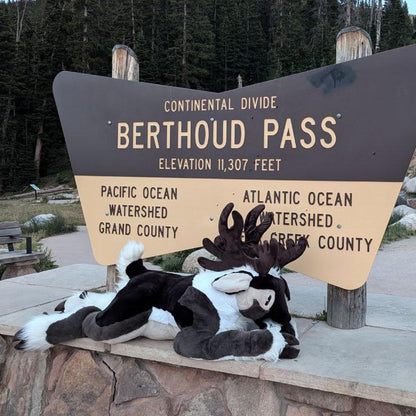 6 ft Caribou Plush