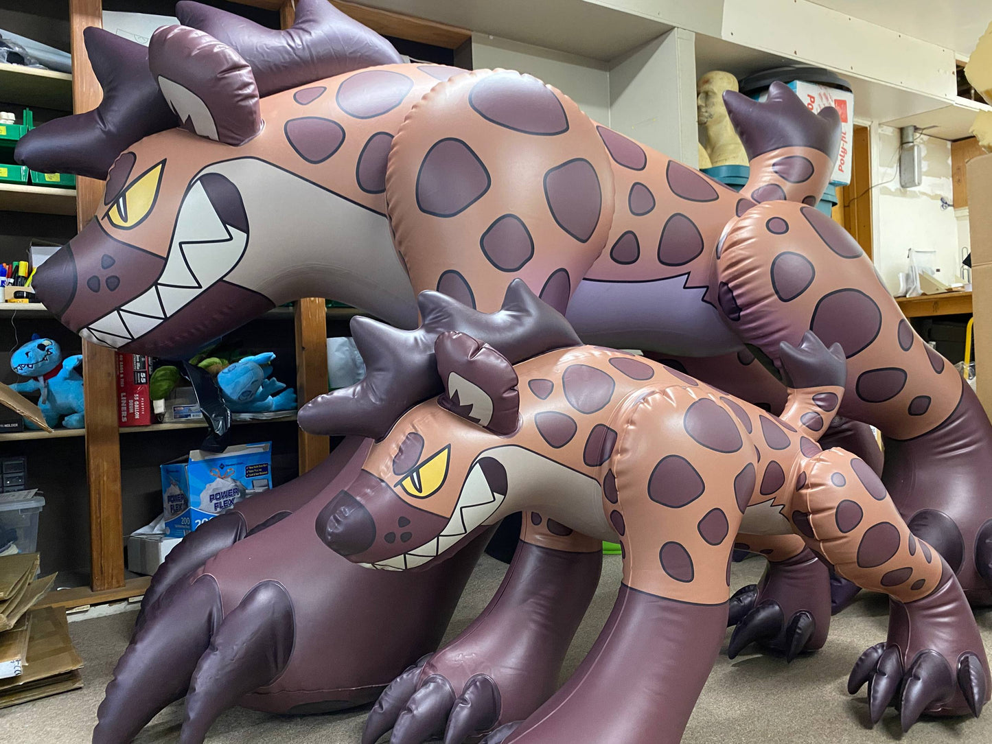 Small Standing Hyena Inflatable -PREORDER