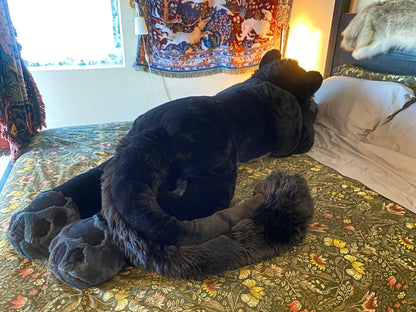 GIANT Big Cat Plush- Panther - Made to Order