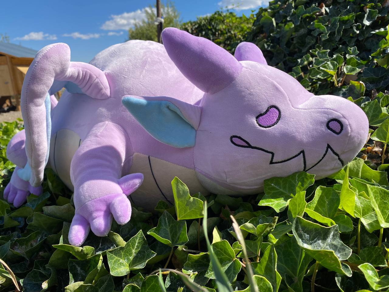 Sleepy Time Dragon - Phantom Purple