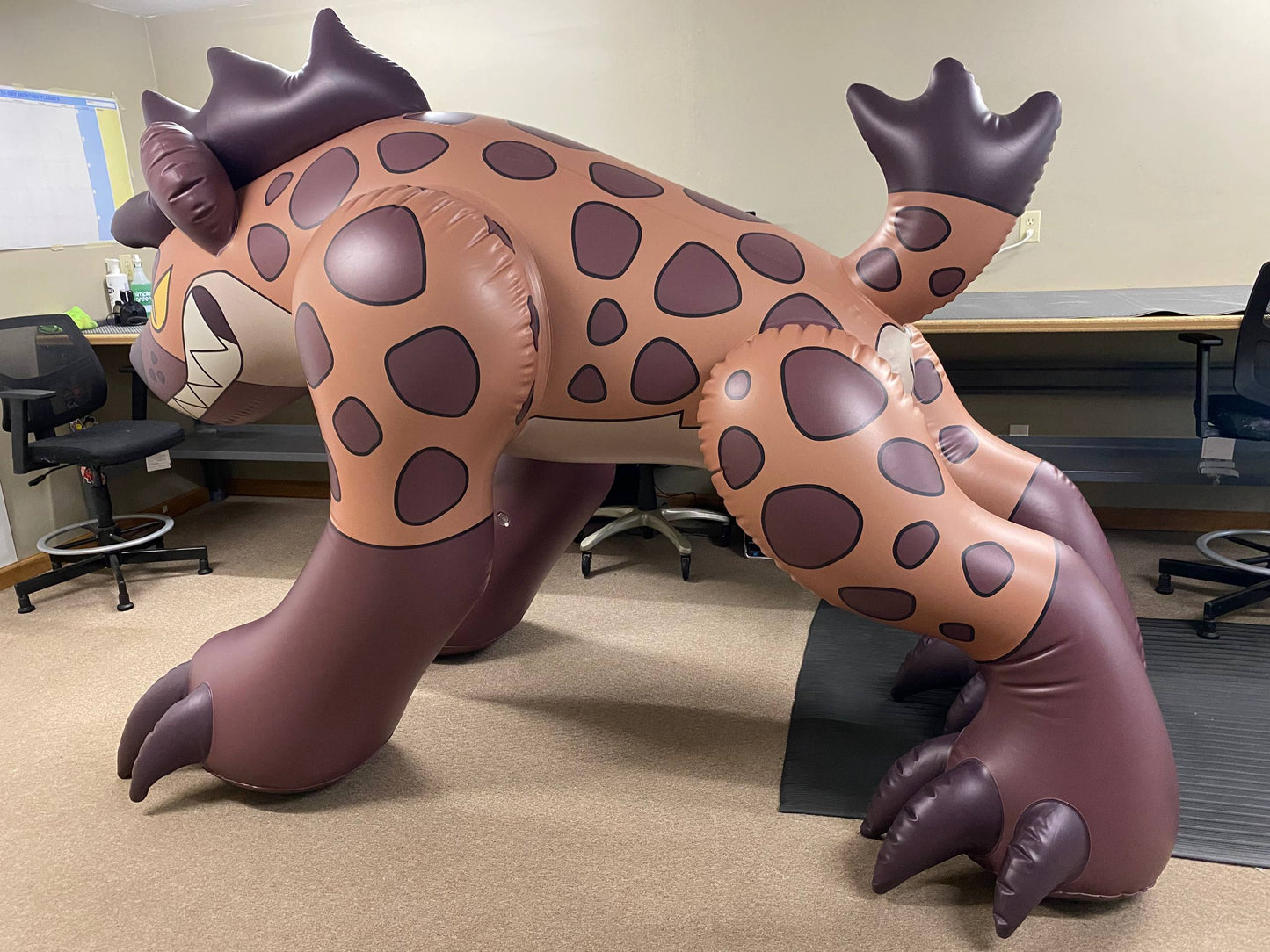 Standing Hyena 2.5 Meter Inflatable Toy -PREORDER