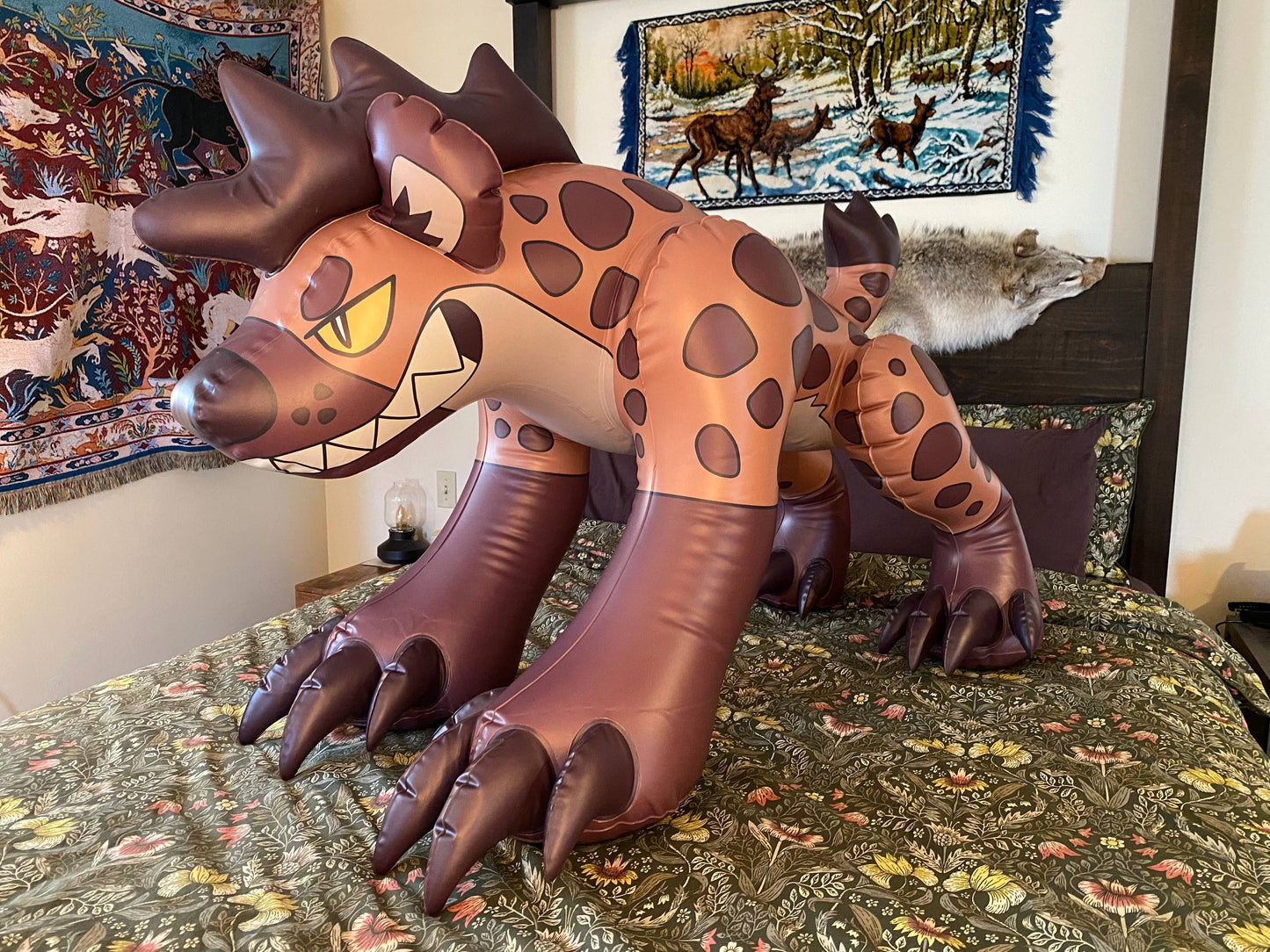 Small Standing Hyena Inflatable -PREORDER