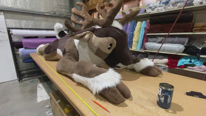 GIANT Caribou Plush - Made To Order