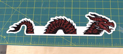 Wyrm Peeker Sticker