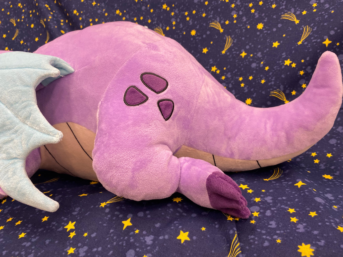 Sleepy Time Dragon -Classic Purple-