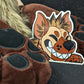 Hyena Window Peeker sticker