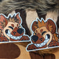 Hyena Window Peeker sticker