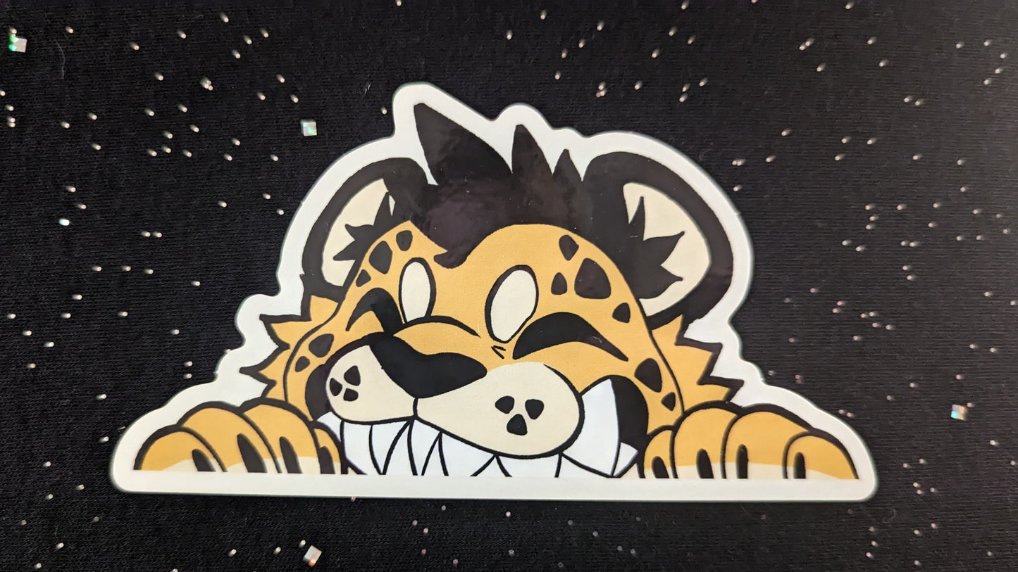 Window Peeker Stickers