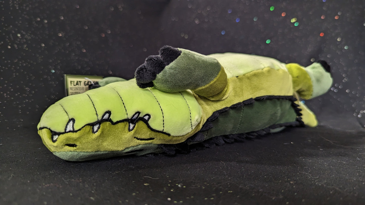 15 inch Flat Gator Plush