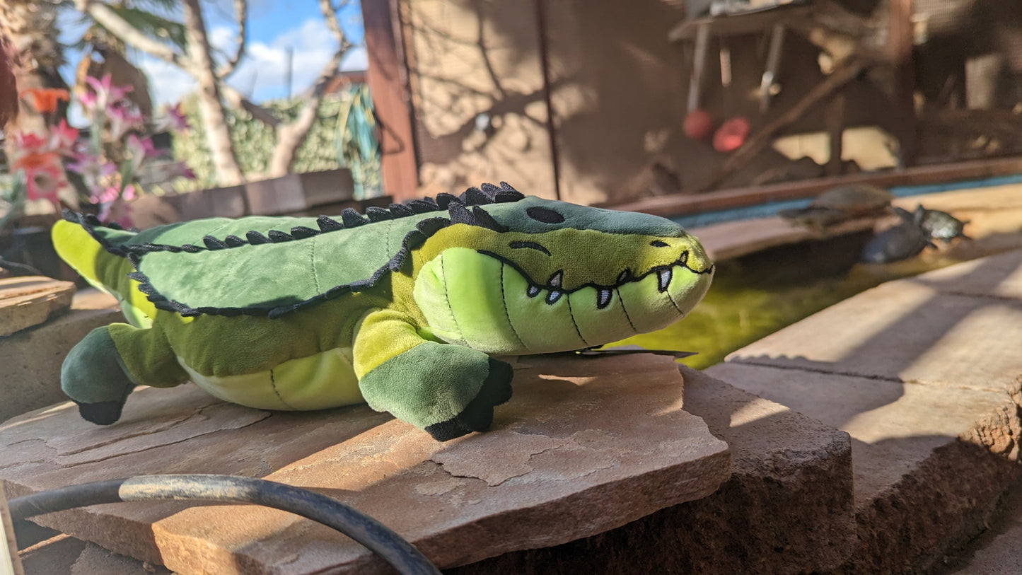 15 inch Flat Gator Plush