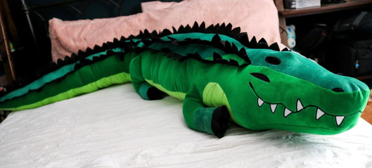 6 ft. Plush Gator