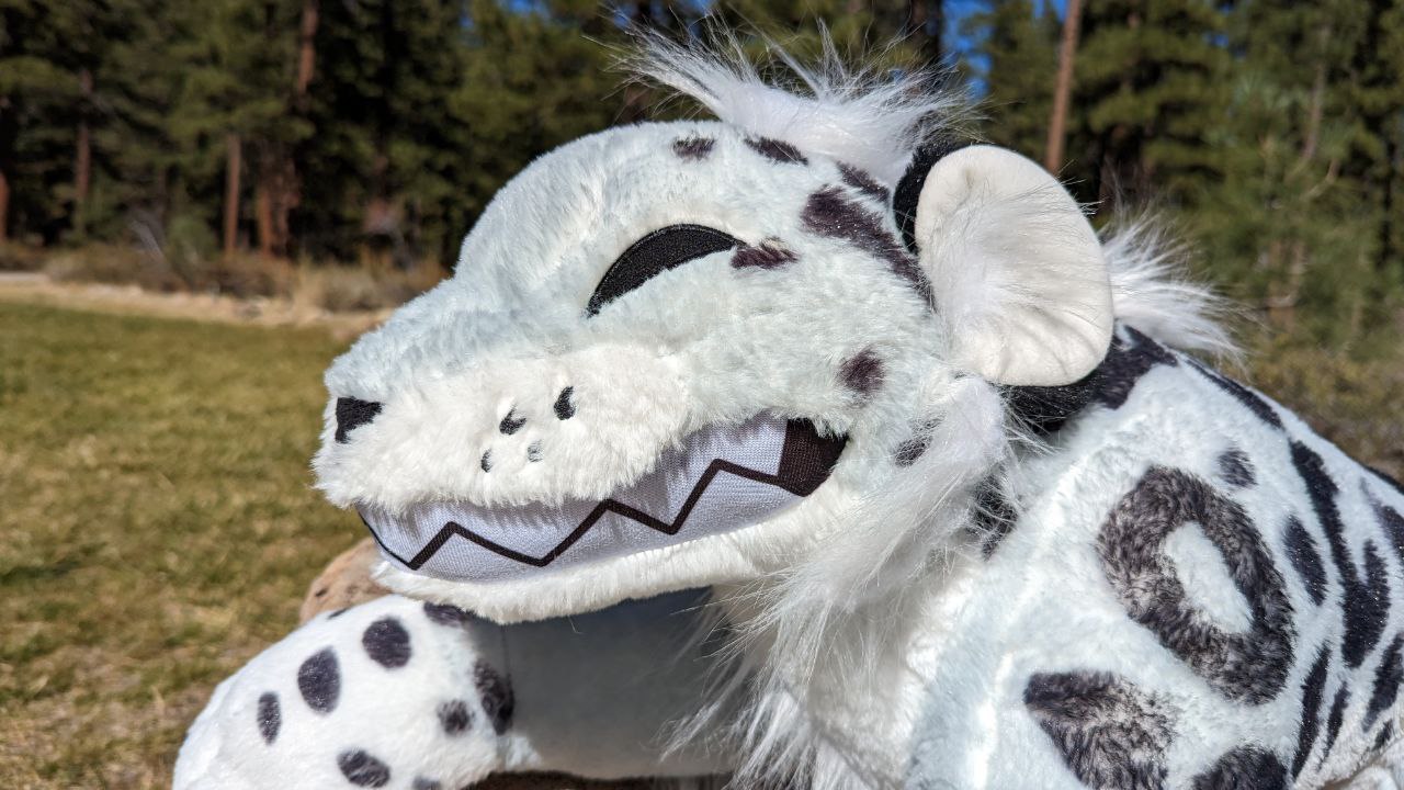 Snow Leopard Plush – Creep Cat Toy Company