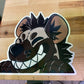Hyena Window Peeker sticker